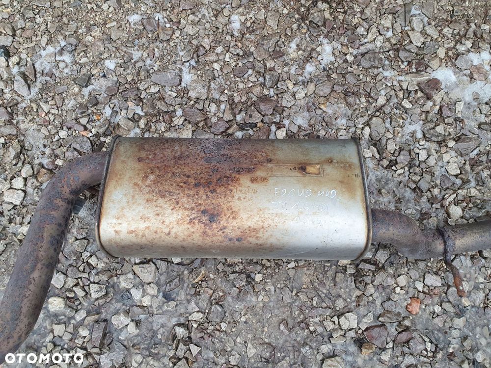 tłumik kompletny ford focus mk2 hb 3d 1.6 tdci - 2