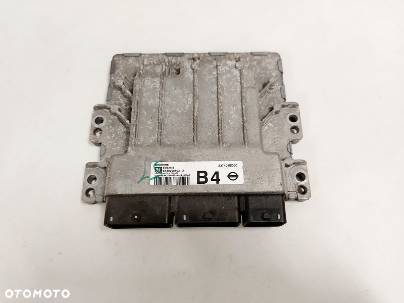 NISSAN QASHQAI II J11 1.2 DIG-T STEROWNIK KOMPUTER SILNIKA 237104ED0C - 1