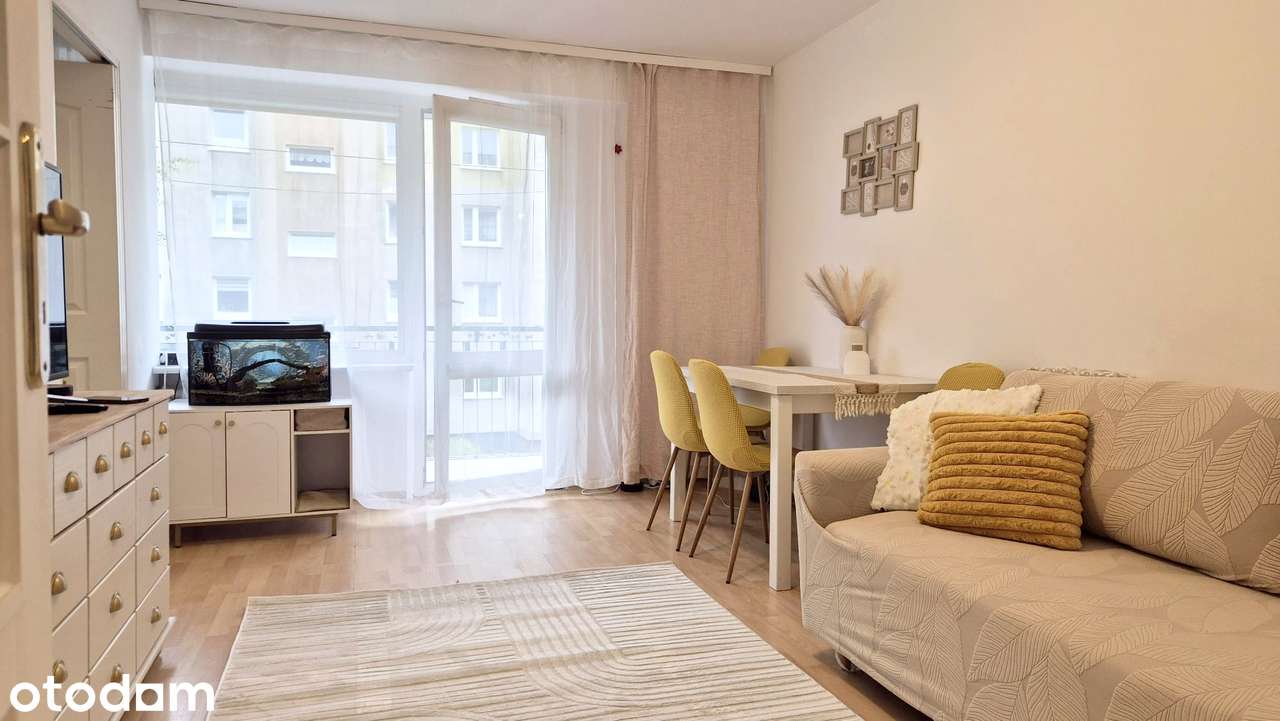 Spółdzielcze własnościowe 2 pokojowe Rejtana, balkon loggia, 1 piętro