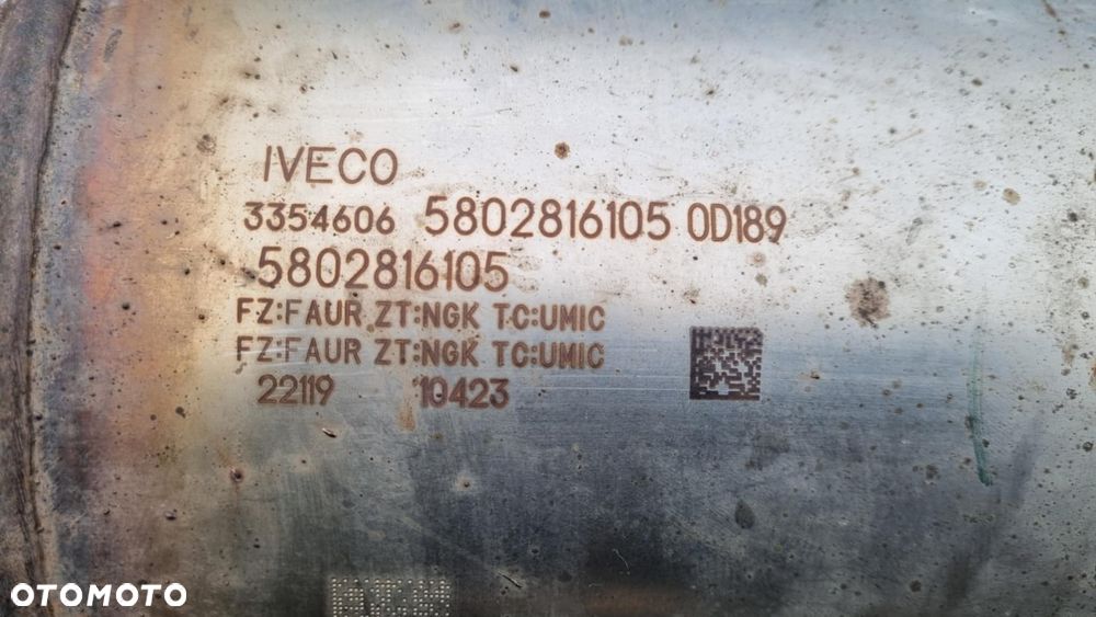Iveco Daily wydech katalizator Fap PDF kompletny sondy nox wtrysk adblue silnik 3.0 - 6