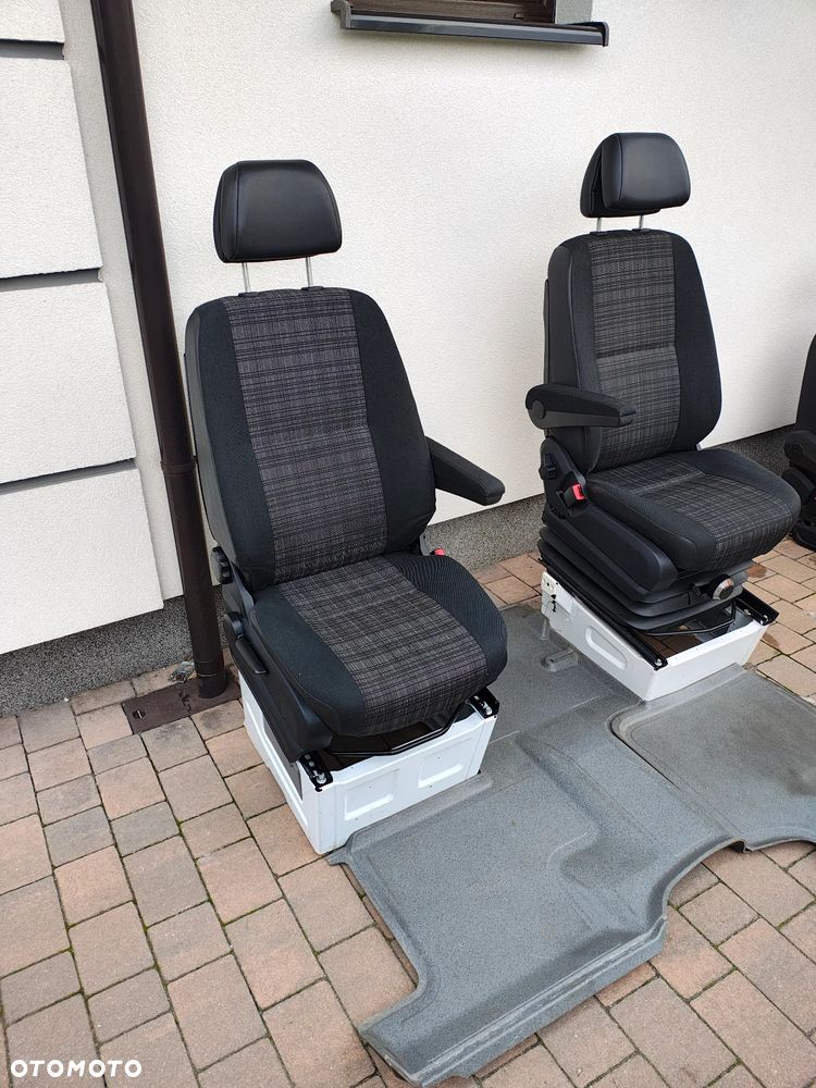 Fotel fotele Sprinter 906 907  VW Crafter  kierowcy pneumatyczny pasażer jedynka dwójka licznik - 8