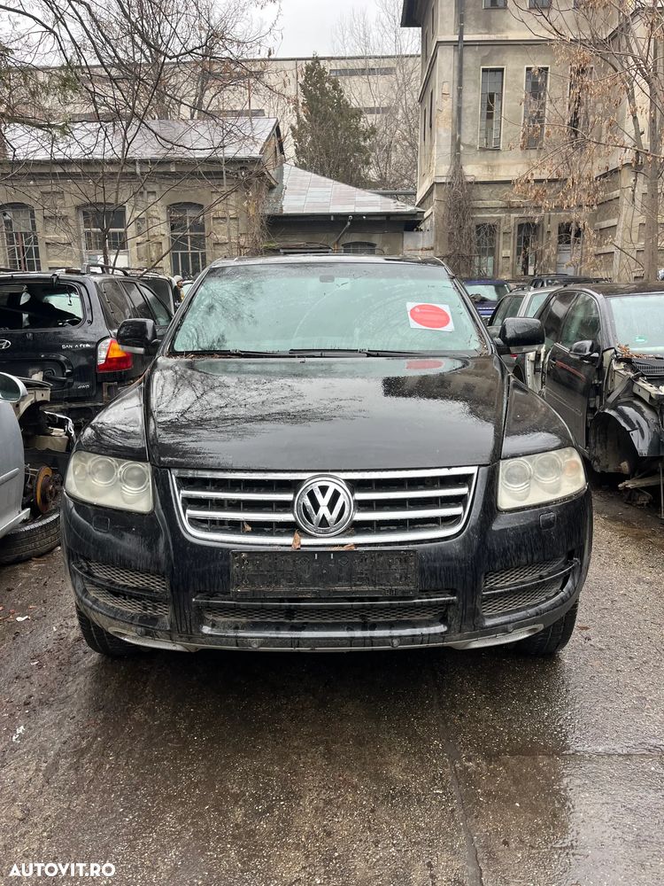 Dezmembrez VW Volkswagen Touareg 7L 2005 negru 2,5 diesel BAC cutie automata - 9