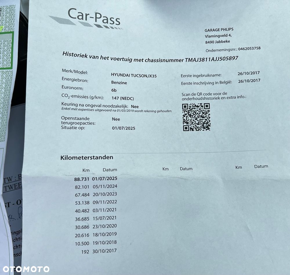 Hyundai Tucson blue 1.6 GDi 2WD Navi - 23