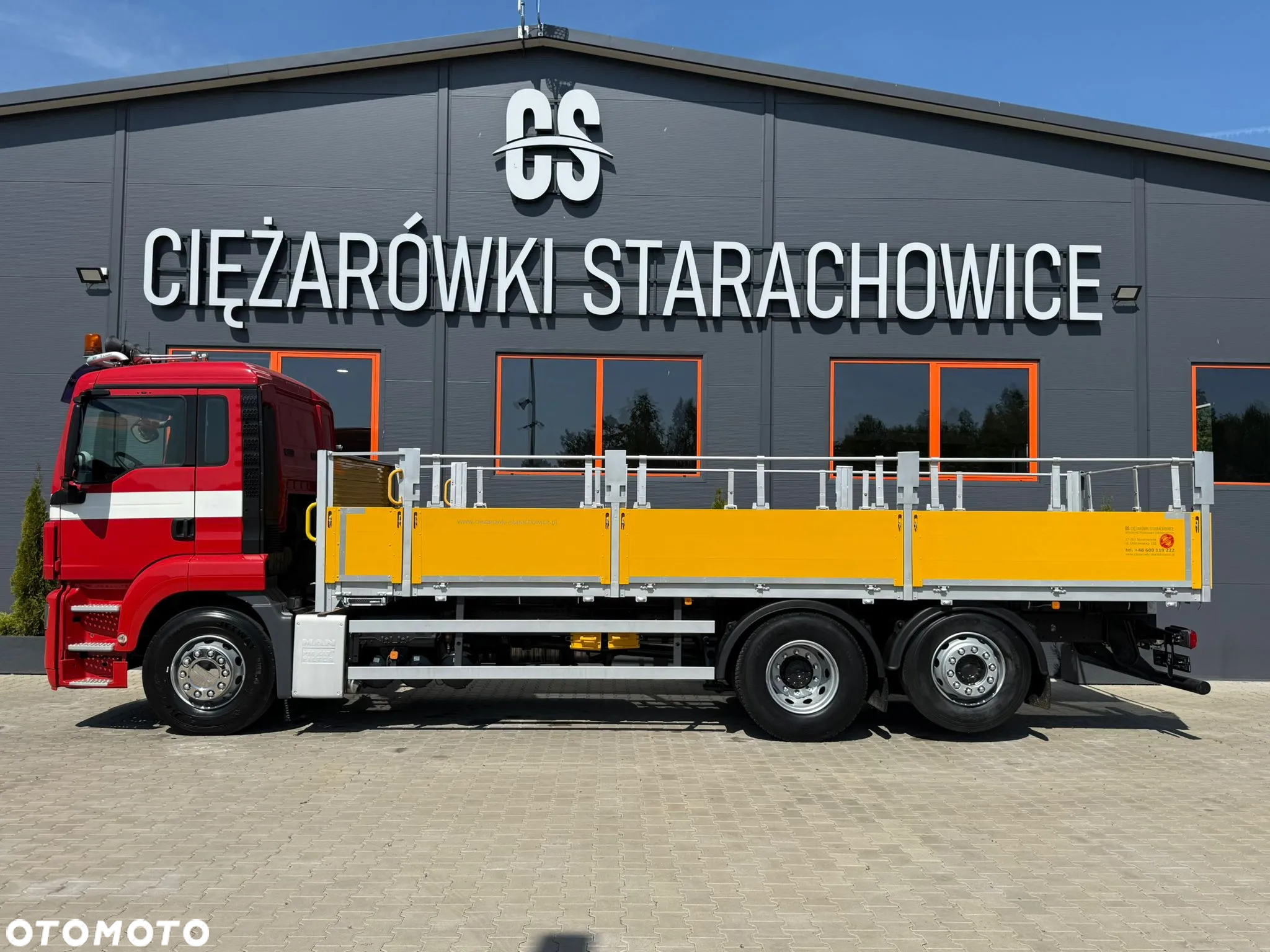 MAN TGS TGX E5 26.320  / skrzynia / platforma / oś skrętna - 4
