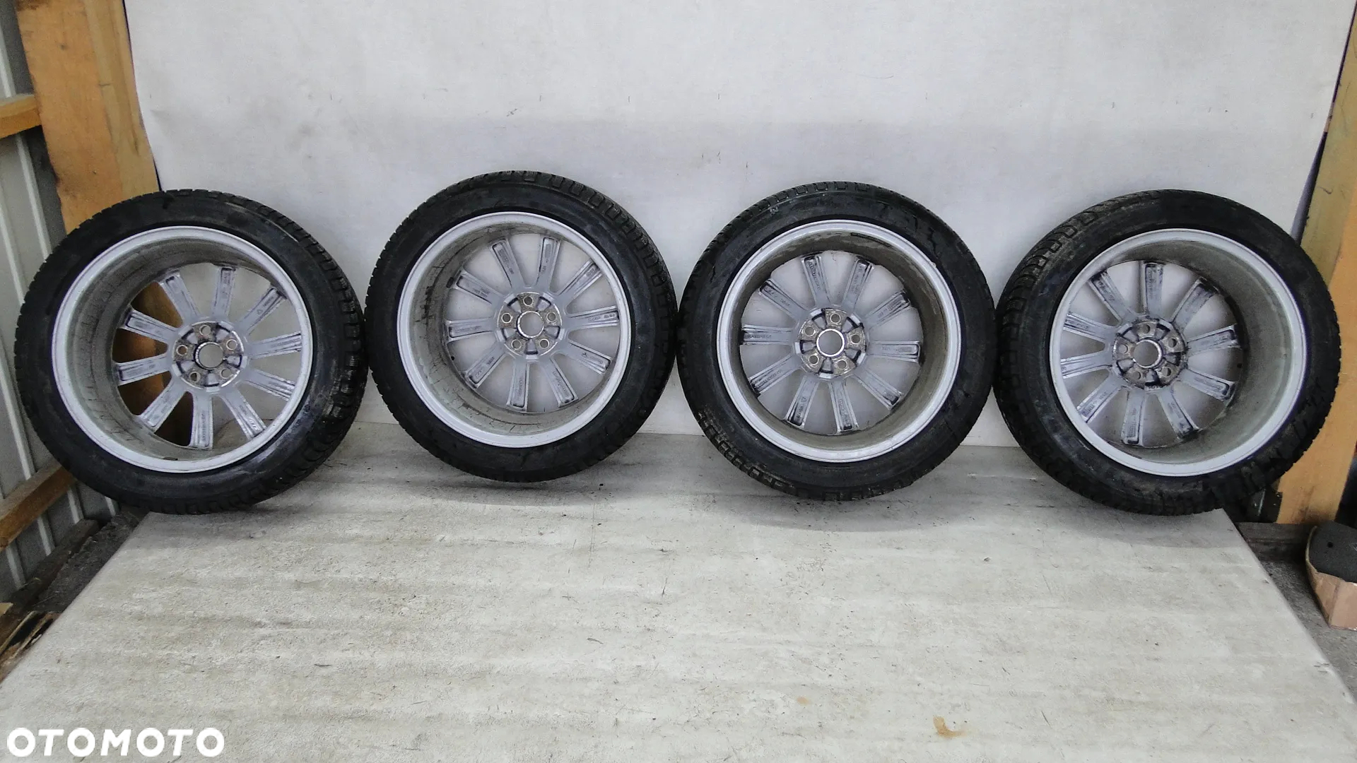 JAGUAR X-TYPE XF XJ F-PACE FELGI ALUMINIOWE OPONY 8.5x18 ET-49 245/45R18 - 17