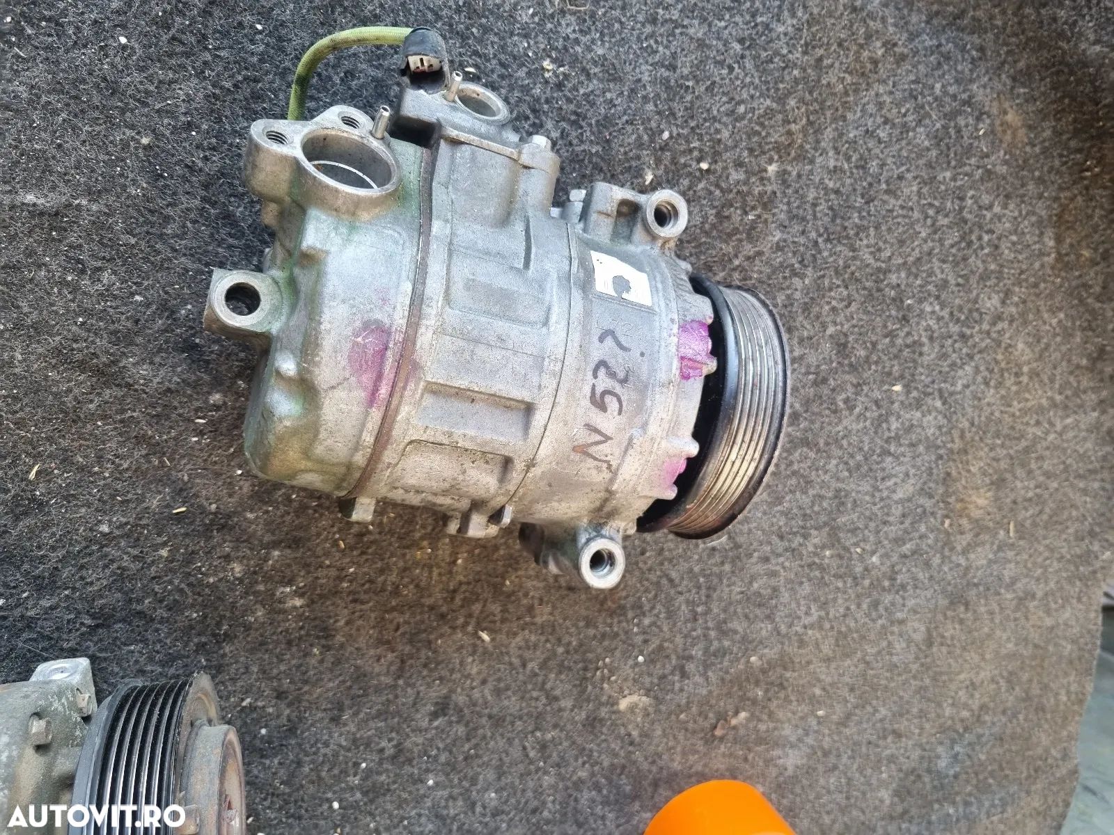 Compresor clima AC 7SEU17C BMW seria 5 E60 E61 530i 523i 525i 525xi 530xi 447190-3787 - 1