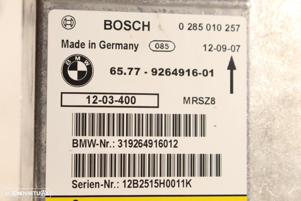 Centralina De Airbags Bmw 3 Coupé (E92)  9264916 / 65779264916 / 02850 - 7