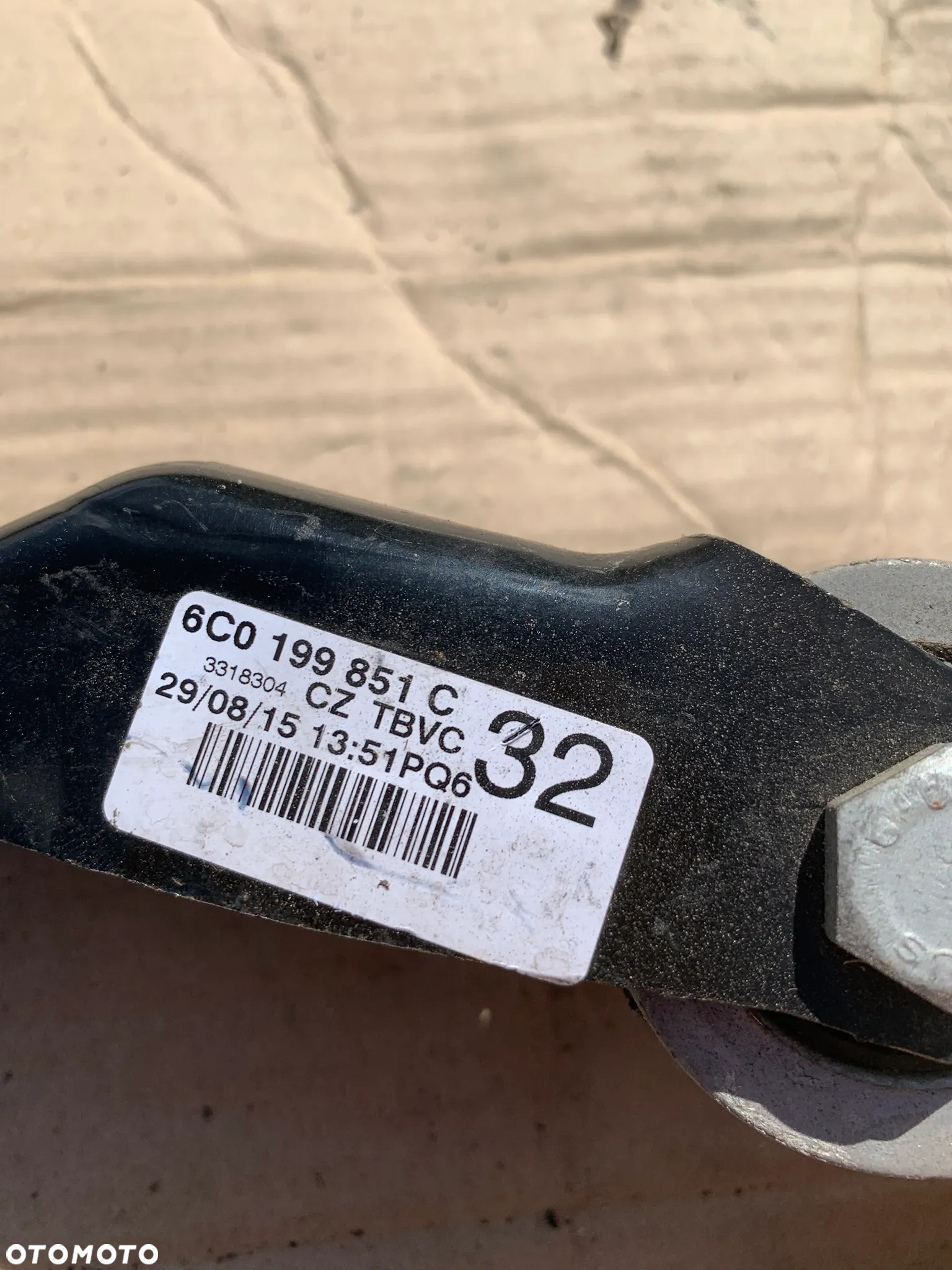 Łapa silnika VW Polo V 6R 1.4 TSI 6C0199851C - 3