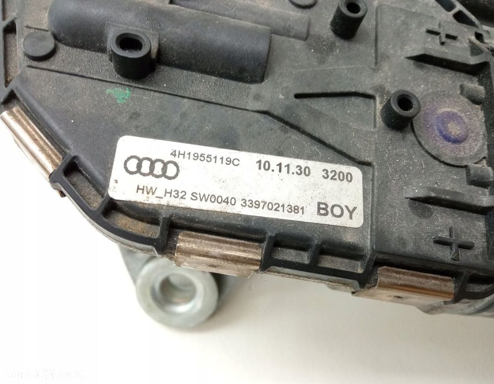 MECHANIZM WYCIERACZEK PRZÓD AUDI A8 D4 4H1955119C - 4