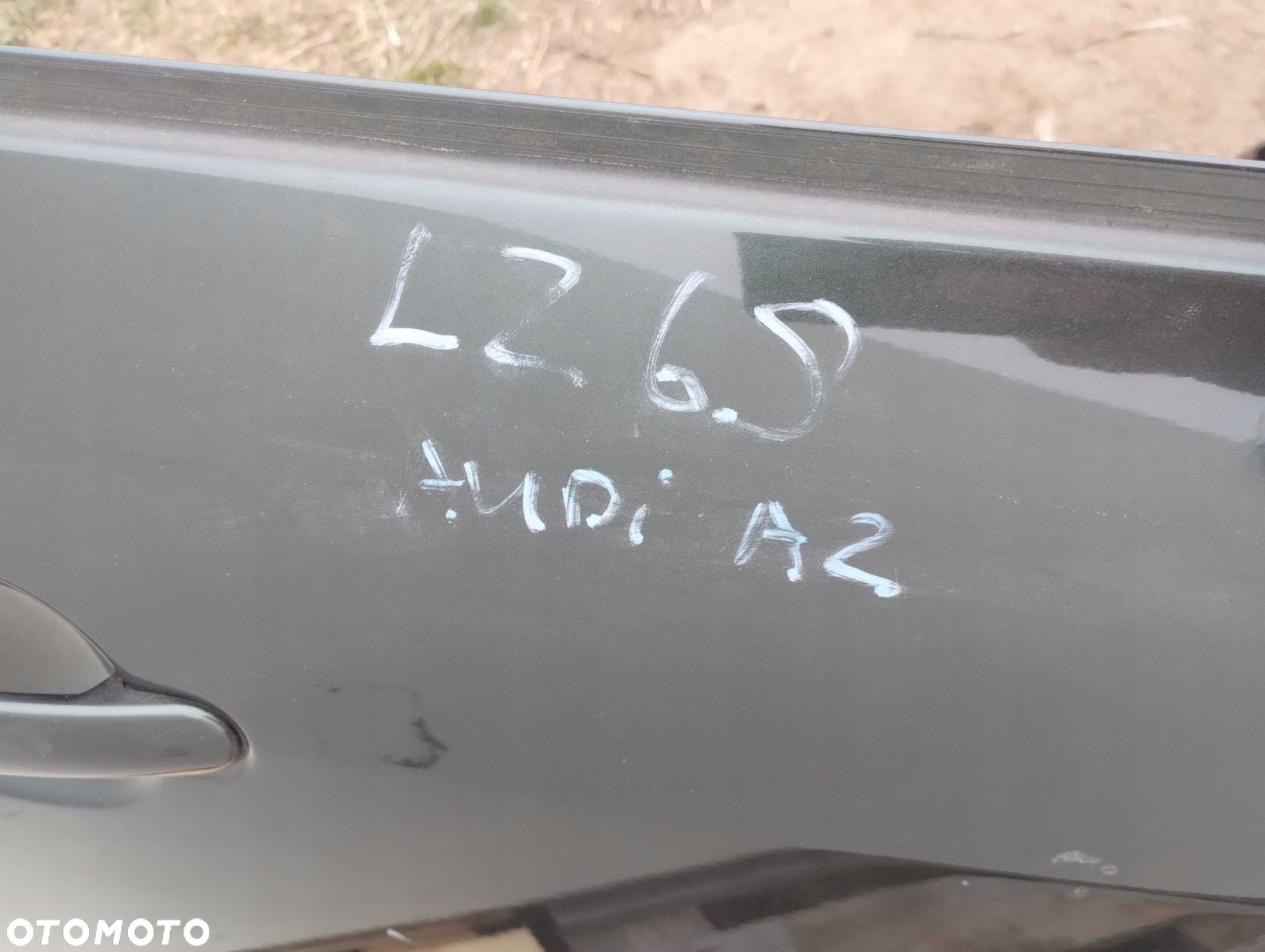 Audi A2 Drzwi Prawe Tył Lz6S - 10