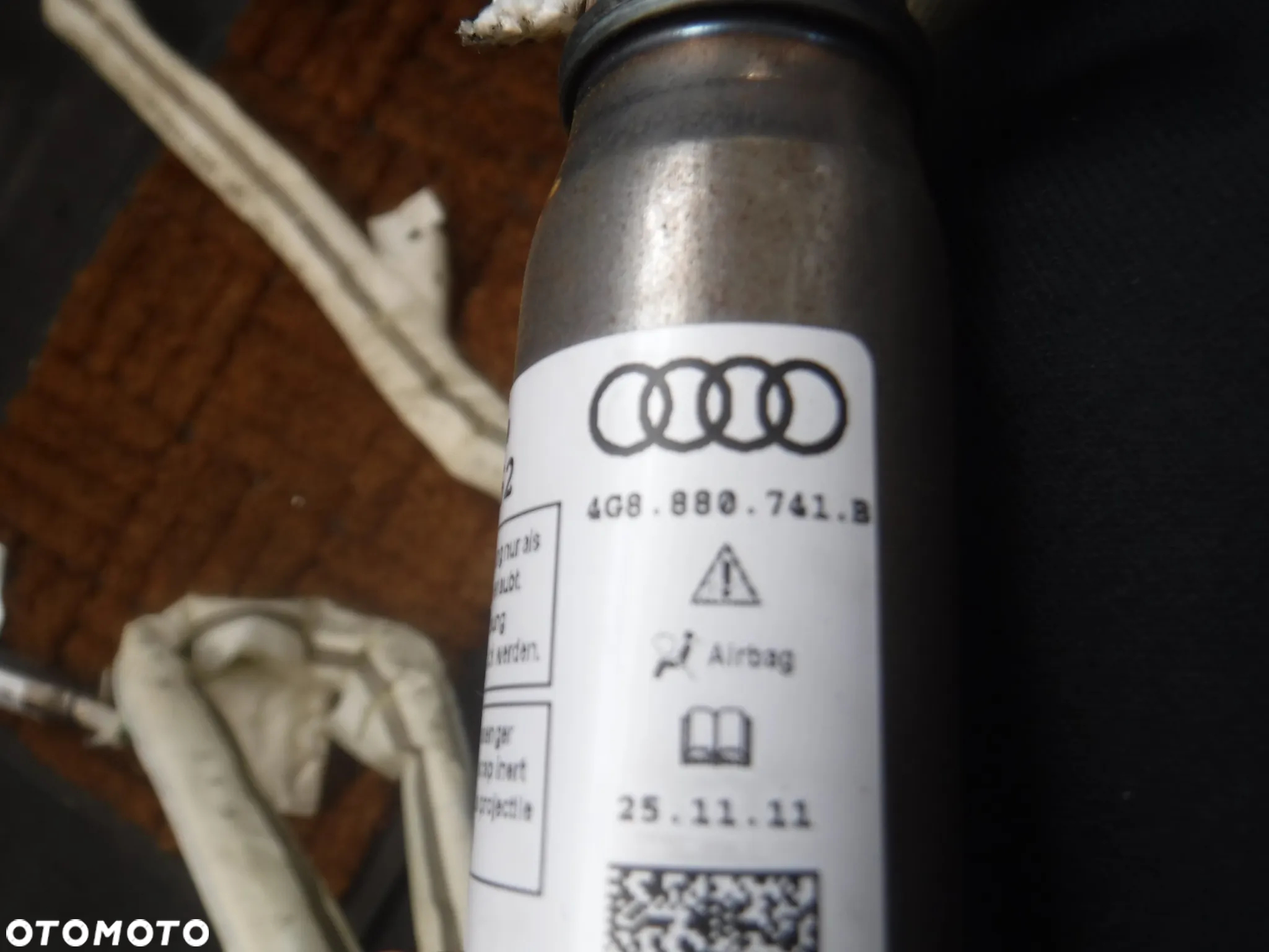Audi A7 4G   kurtyna poduszka air bag prawa lewa 4G8880742B 4G8880741B - 3