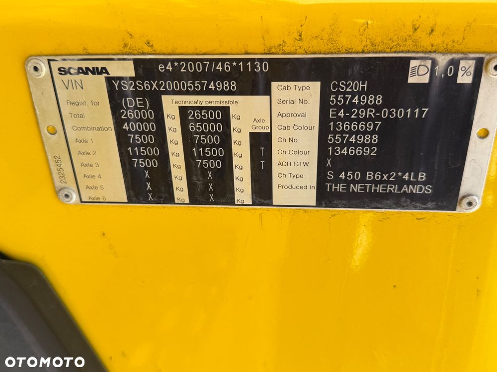 Scania S450 Tandem przelotowy Full - 30