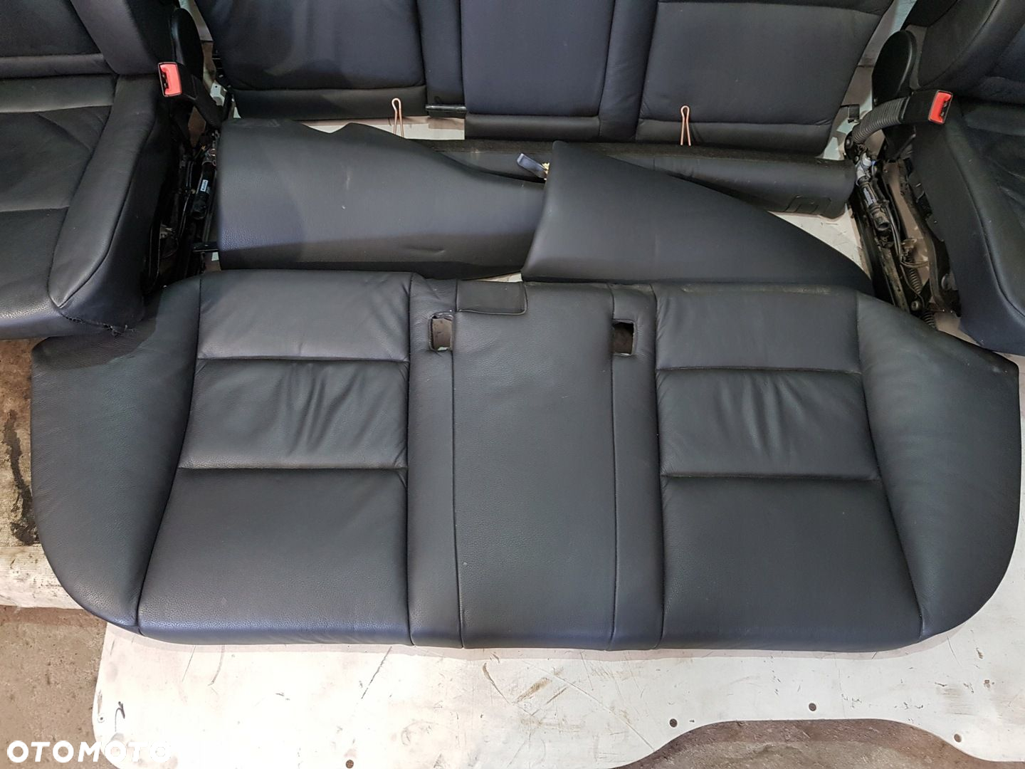 FOTELE KANAPA KOMPLET SKÓRA ELEKTRYCZNE BMW E61 LCI EUR - 6
