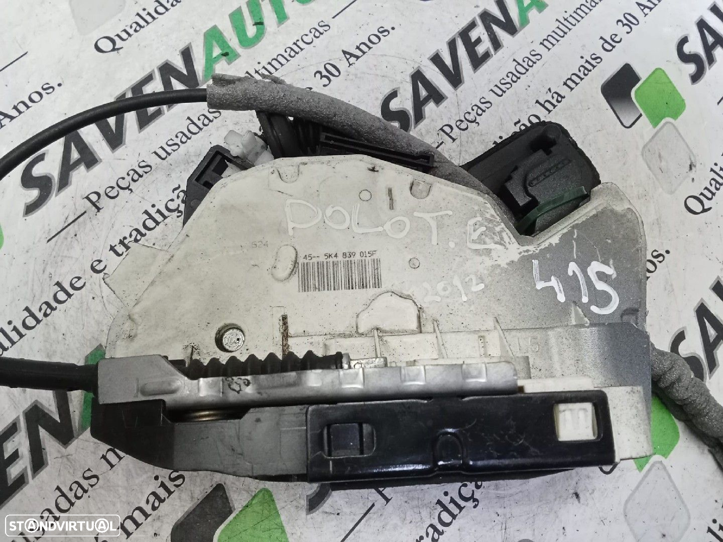 Fecho / Fechadura Porta Trás Esq Volkswagen Polo (6R1, 6C1) - 2