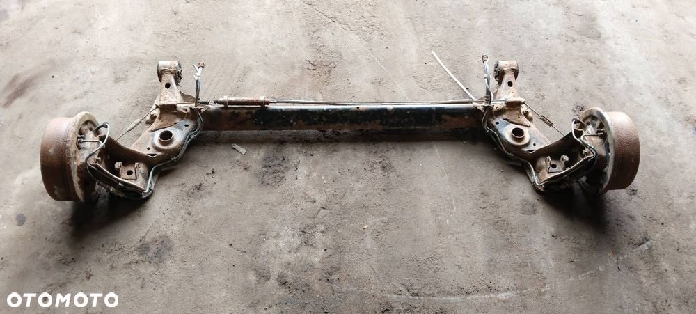 BELKA OŚ ZAWIESZENIA TYŁ BĘBNY Z ABS OPEL CORSA C HB 3D - 1