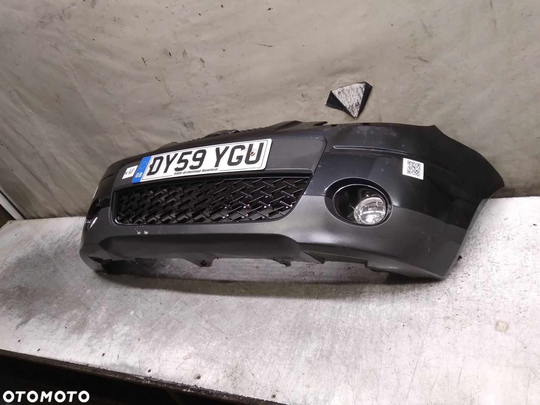 ) ZDERZAK PRZÓD PRZEDNI DO CHEVROLET MATIZ SPARK CZARNY HALOGENY - 2