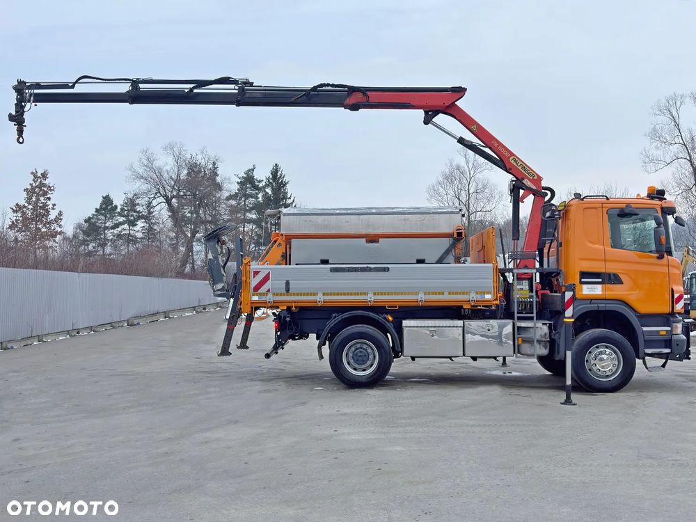 Scania R 420 * SKRZYNIA 4,15 m + PK 11002 + PILOT + PIASKARKA W KOMPLECIE - 5