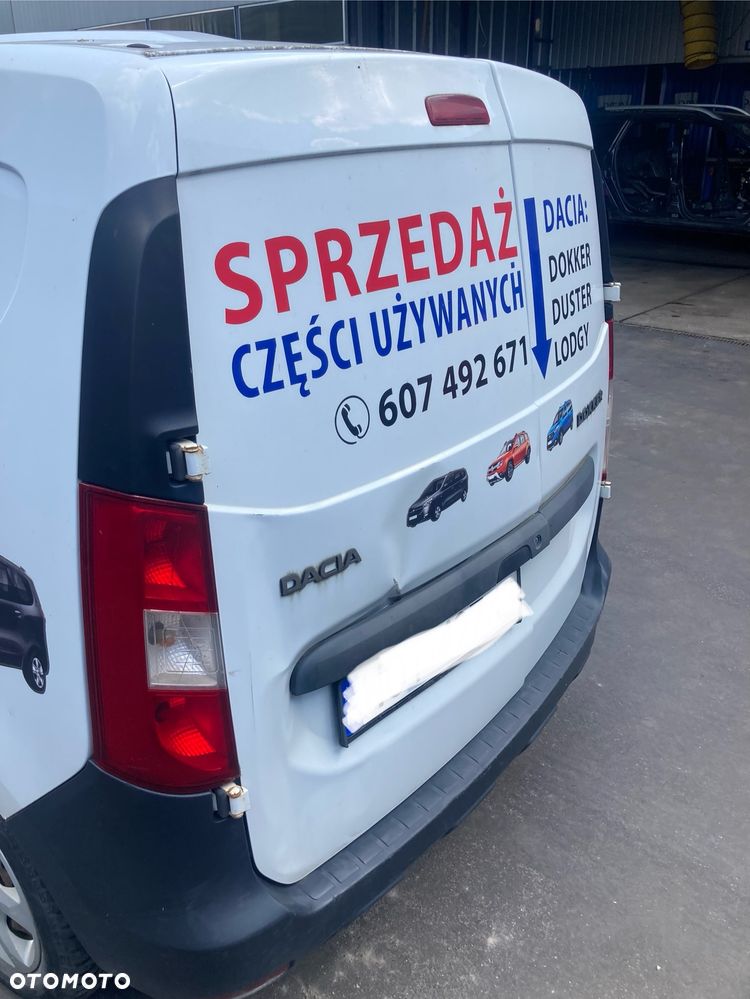 DACIA DOKKER BUDA dupa ĆWIARTKA PAS TYLNY  BŁOTNIK TYLNY DACH podłoga Wwa - 5