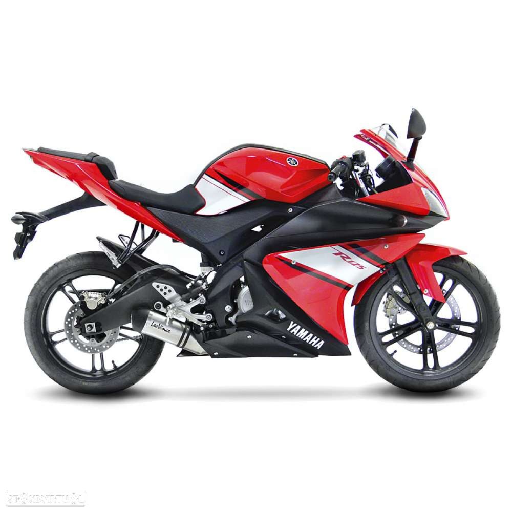 linha completa leovince yamaha yzf-r 125 - 8726 - 1