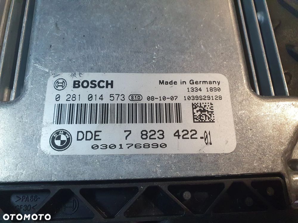 BMW 1 E81 KOMPUTER STEROWNIK 2.0 D 0281014573 7823422 - 2