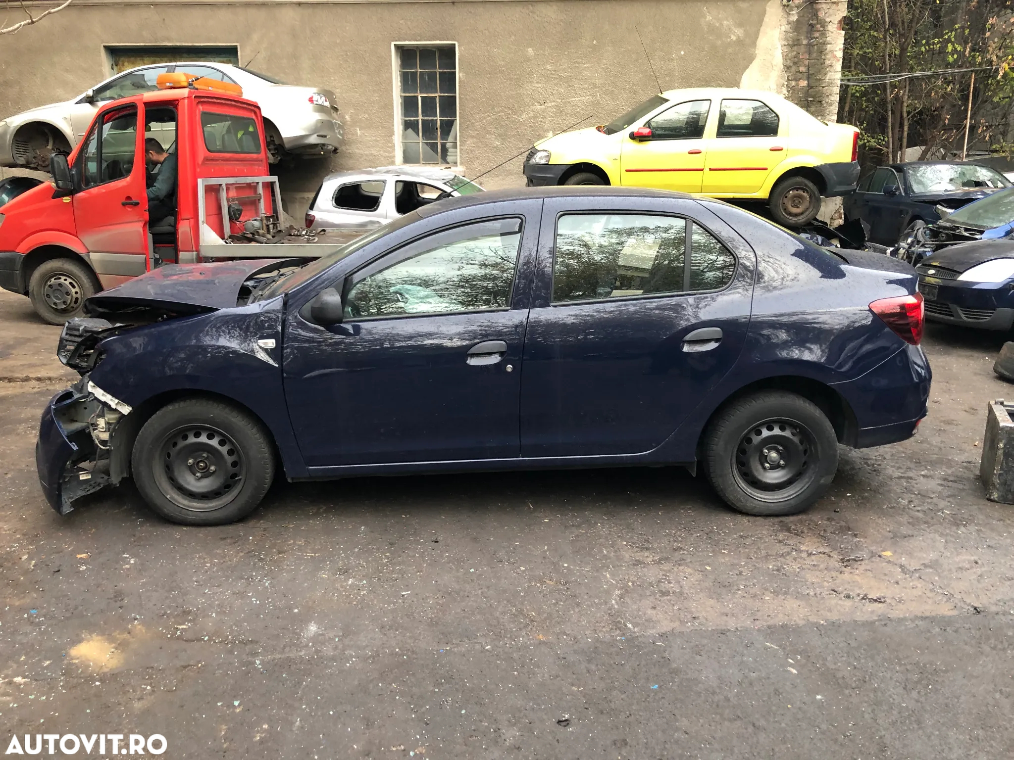 Dezmembrez Dacia Logan 2 facelift 1.0 benzina 2018 albastru - 3