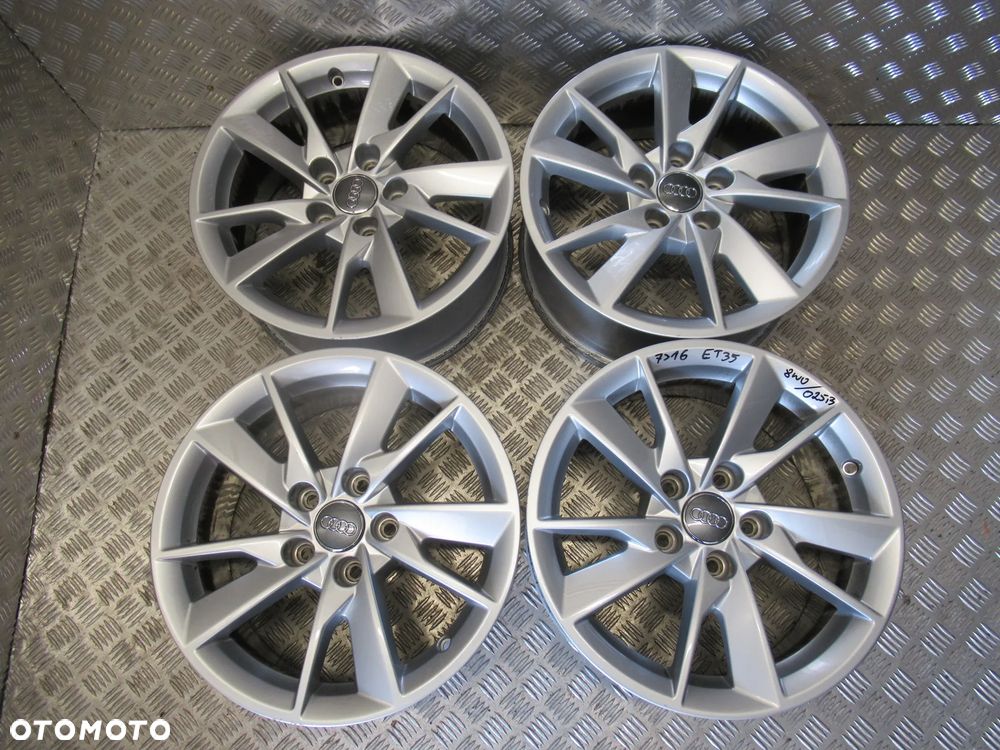 Felgi Audi A4 B8 B9 A6 7Jx16 et35 5x112 8W0 - 1