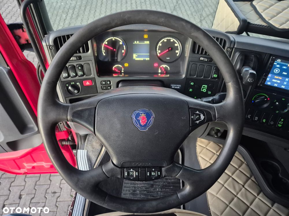 Scania G420 LB 6X2 / SKRZYNIA / BEZWYPADKOWY / MOCNY SILNIK / NIE ZAWODNY / ODNOWIONY / DŁUGA PAKA / WEBASTO / SYPIALKA / AUTOMAT / EURO 5 - 38