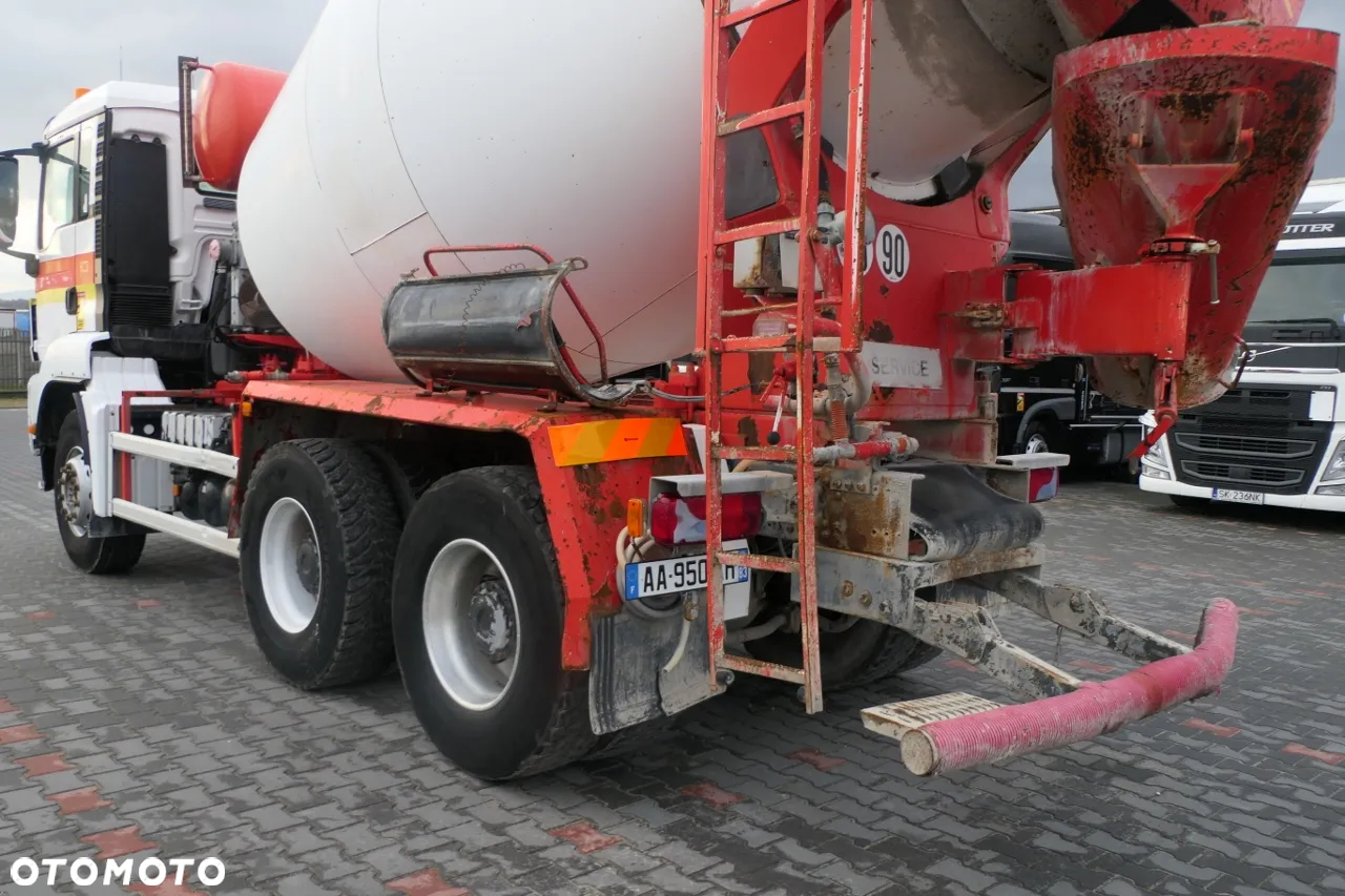 MAN TGS 33. 400 / 6x4 /GRUSZKA 7 M3 / BETONOMIESZARKA /MANUAL - 9