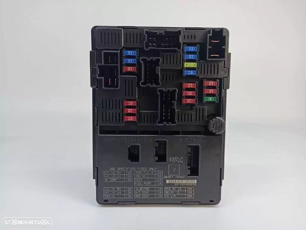 CAIXA RELÉS / FUSÍVEIS NISSAN MICRA IV 2010 -284B71HR0C - 4