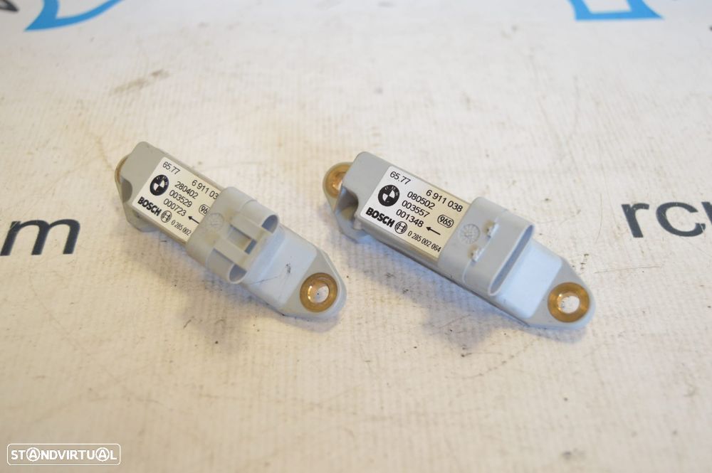 SENSOR SENSORES IMPACTO EMBATE COLISÃO AIRBAG 6577 6911038 65776911038 BMW SERIE 3 E46 325i 192CV M54B25 SERIE 5 E60 E61 - 3