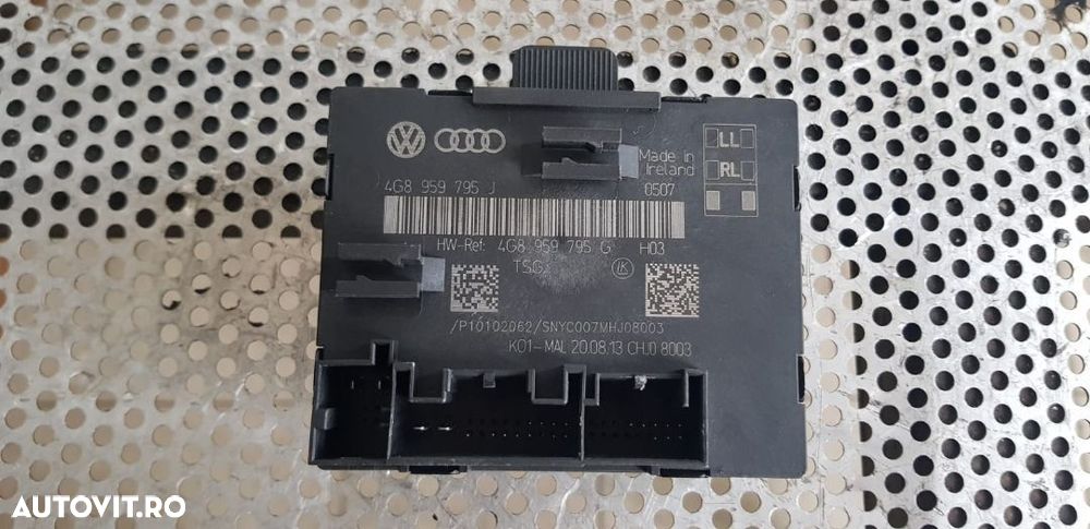 Modul Confort Audio Audi A6 4G C7 An 2011-2018 Dezmembrez Audi A6 4G C7 Cod 4G8959795G - 2