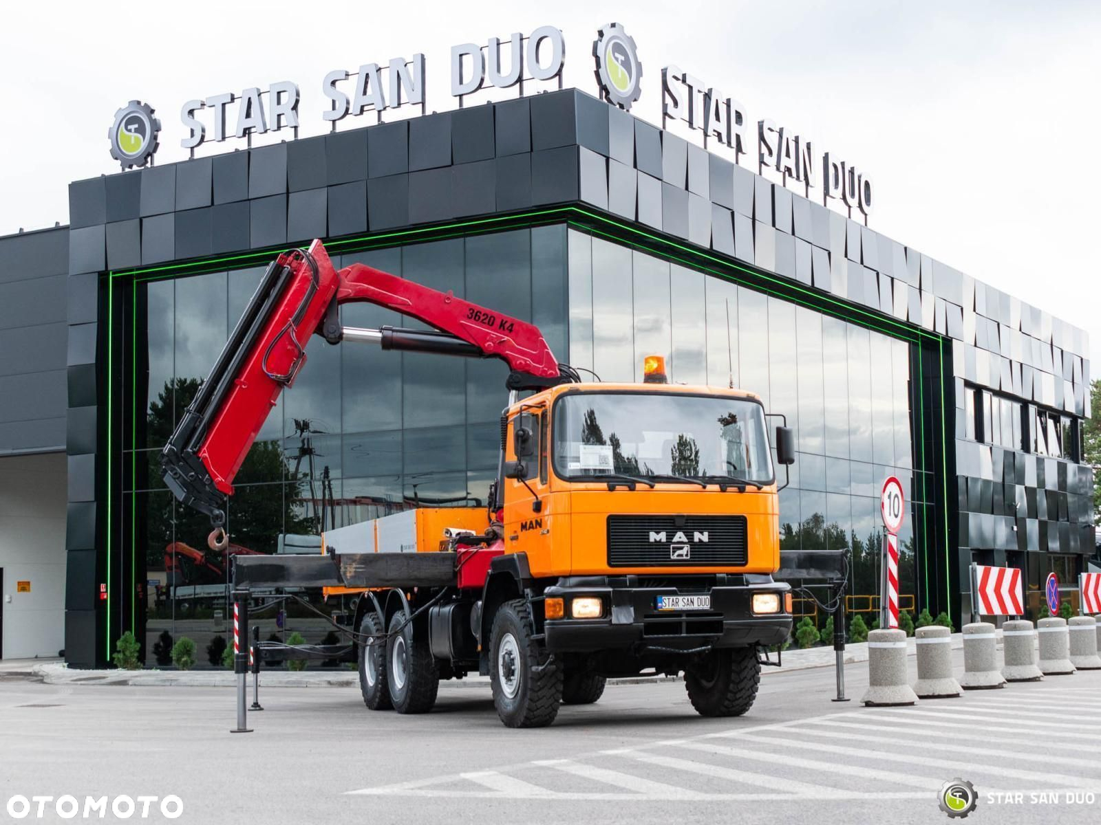 MAN 27.402 F10 6x6 HMF 3620 K4 Hds Żuraw Wyciągarka - 6