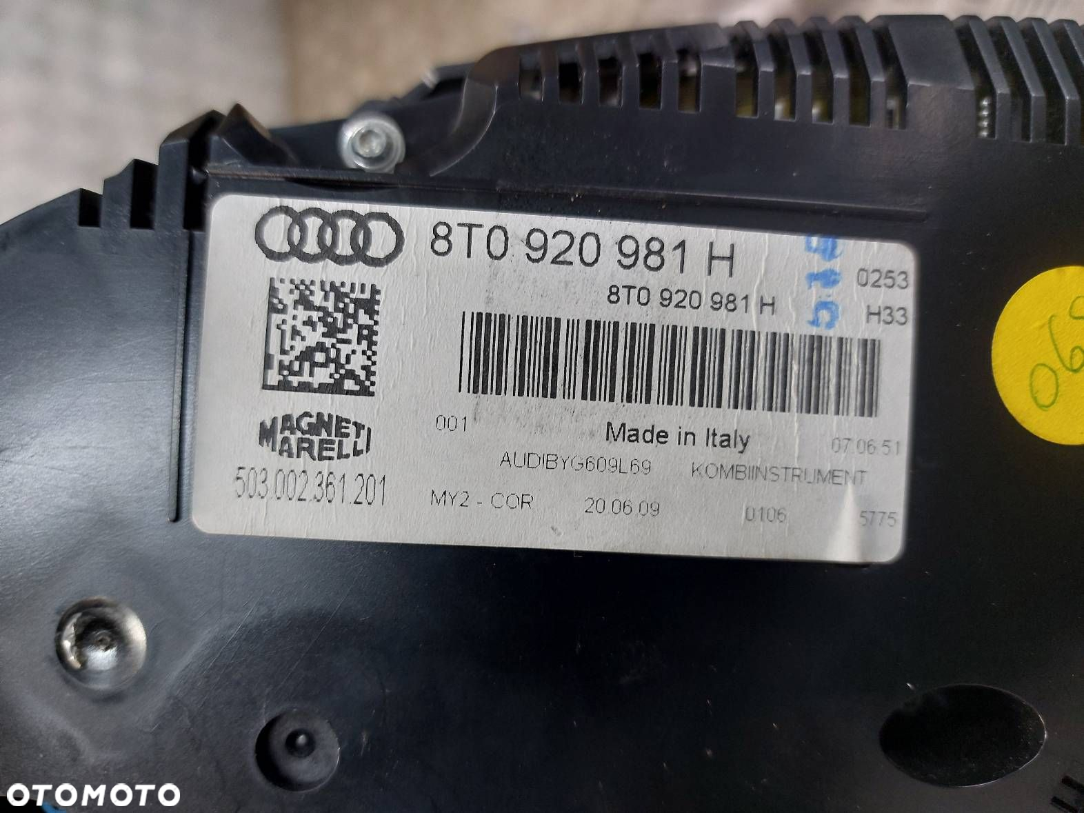 ZESTAW STARTOWY AUDI A5 8T 2.0 TFSI 8K2907115P 8K2907115D 8K0909131C - 14