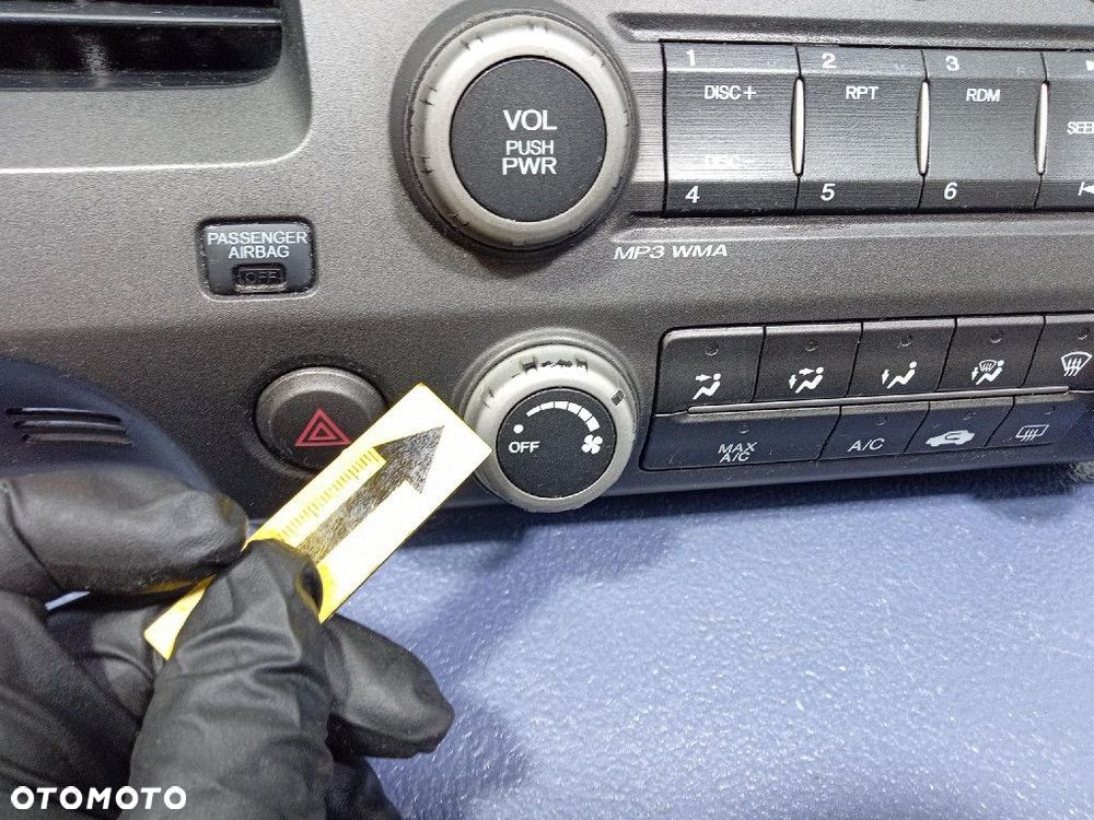 HONDA CIVIC VIII LX USA 05-08 RADIO CD FABRYCZNE 39101-SNA-A020 - 10