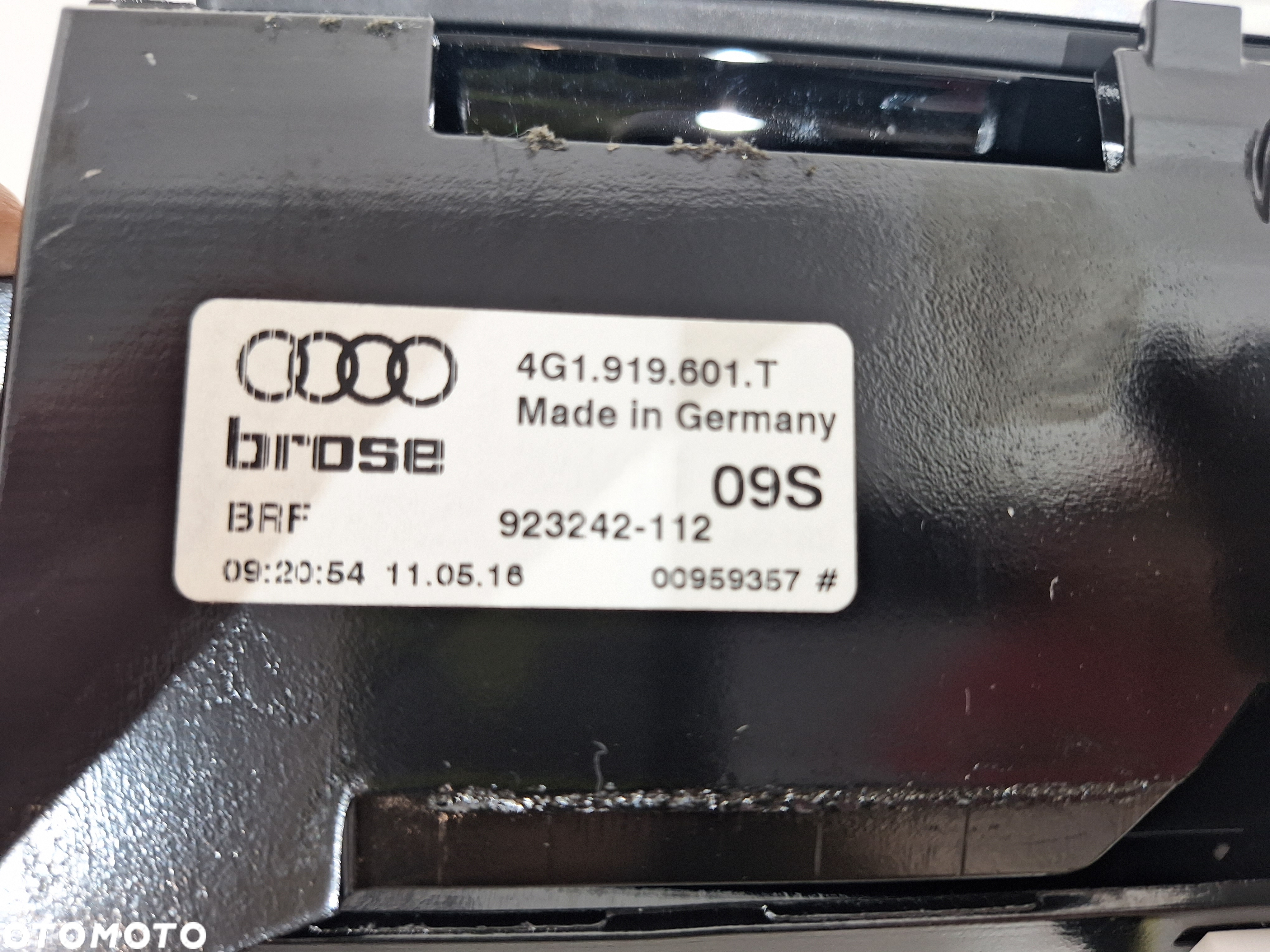 AUDI A6 C7 A7  WYŚWIETLACZ WINDA 4G1919601T - 6