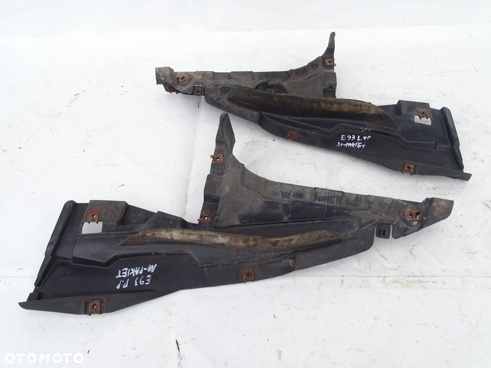 NADKOLE PRZÓD LEWE PRAWE OSŁONA BMW E93 E92 M-PAKIET F-VAT - 1