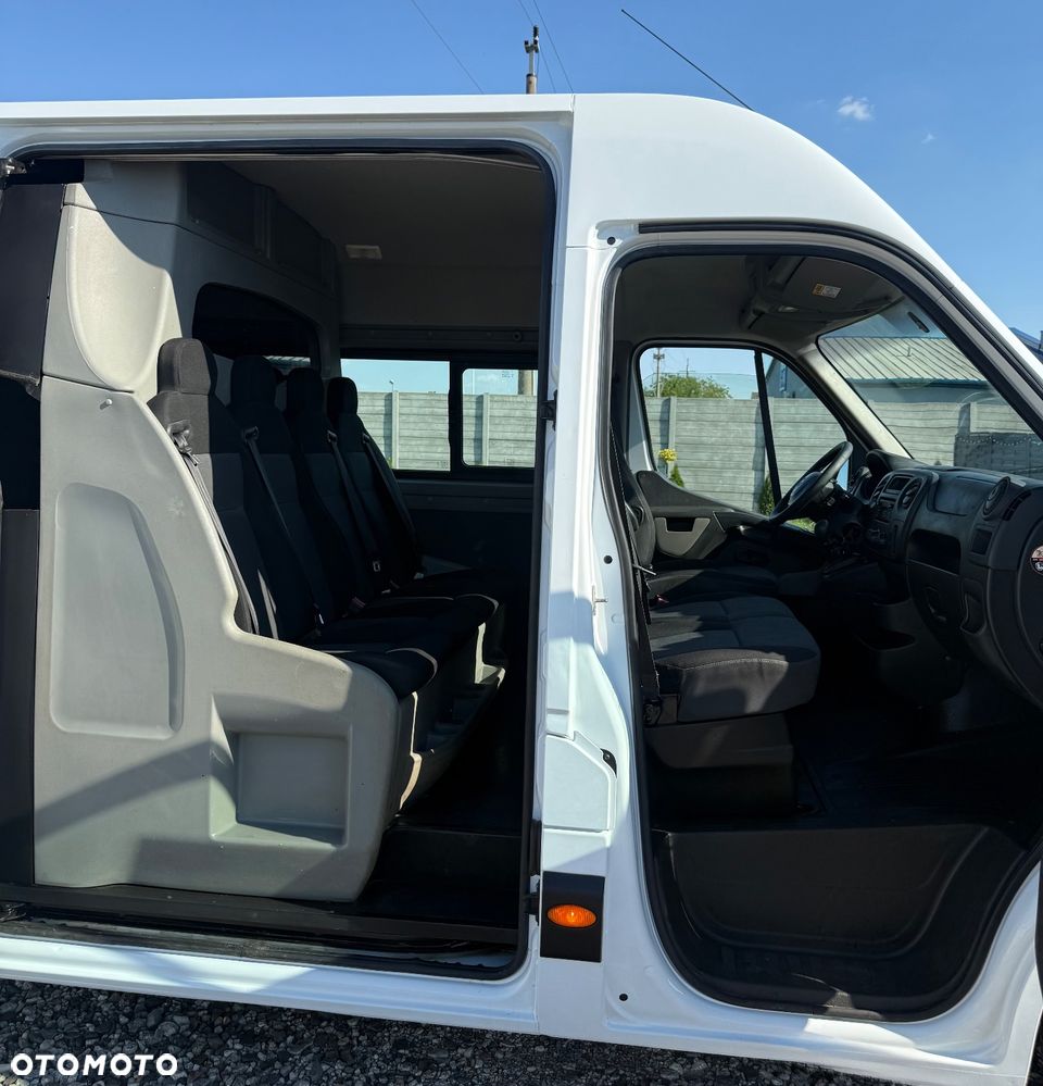 Renault Master 7 MIEJSC L3H2 BRYGADOWKA,DOKA , klima,hak,tempomat, pdc - 11