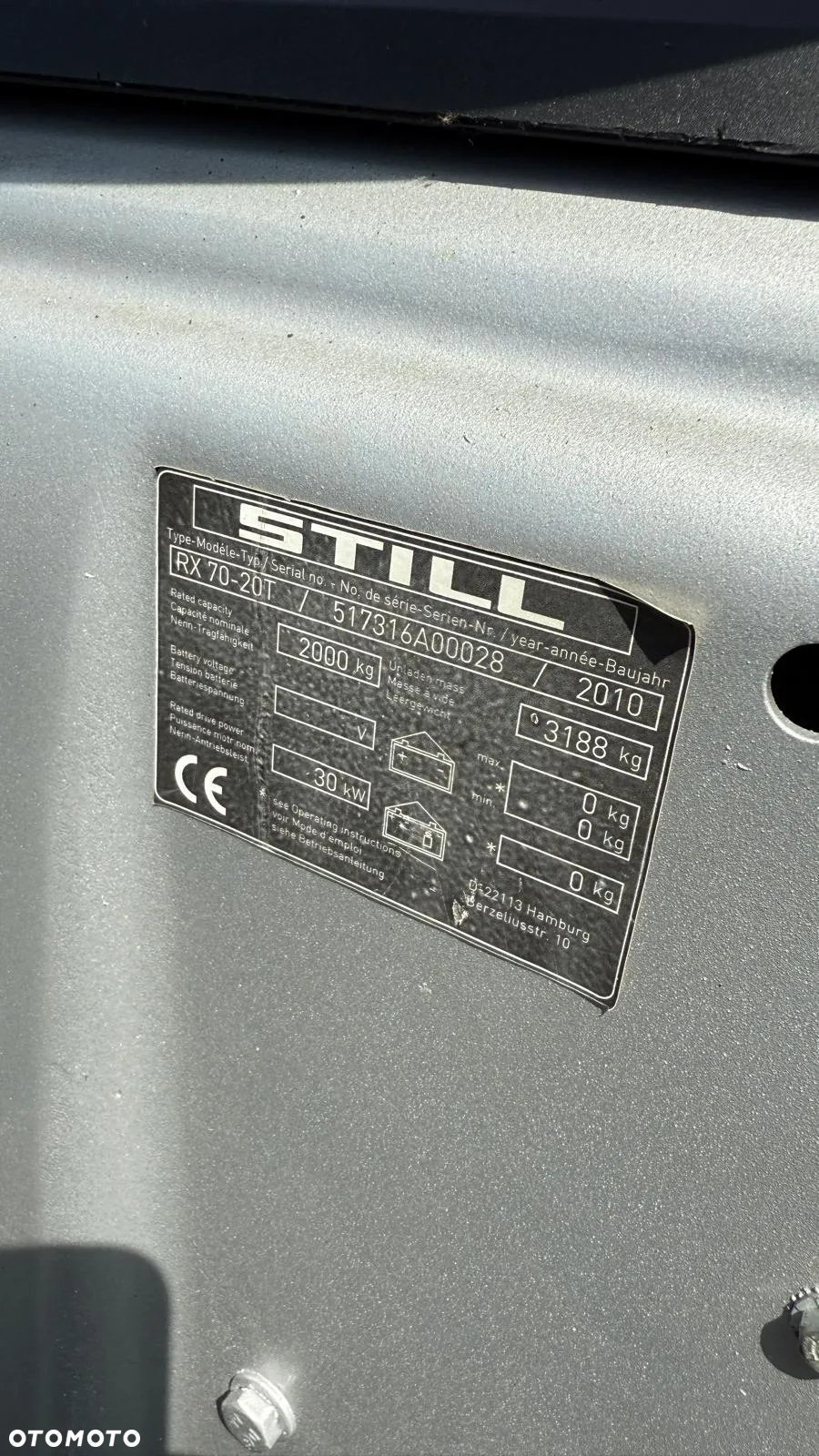 Still RX70-20T - 4