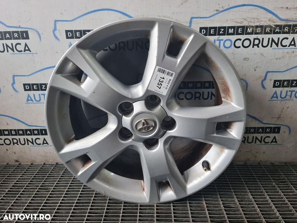 Jante aliaj Toyota RAV 4 III 2006 - 2012 (1357) R17 7j et45 5*114 - 2
