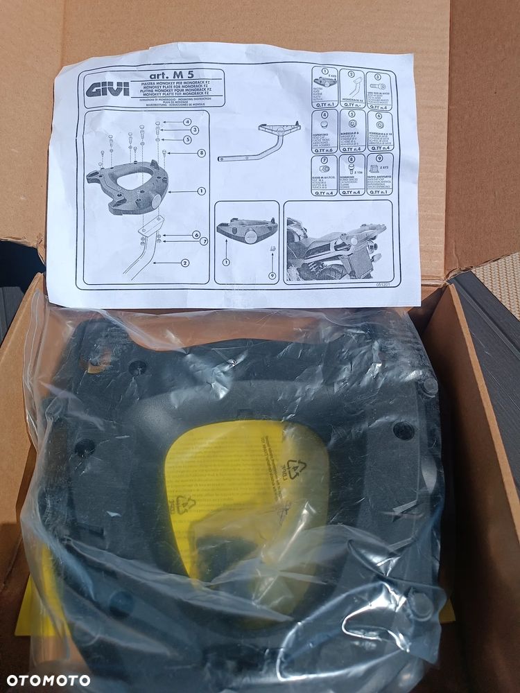 Płyta GIVI M5 pod kufer centralny MONOKEY - 8