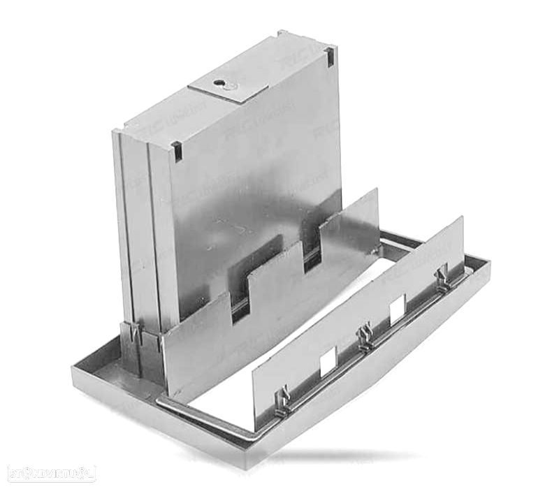 MOLDURA ADAPTADOR PRETO PARA RADIO 1-DIN PARA OPEL ASTRA H DAEWOO CORSA D ZAFIRA B - 3