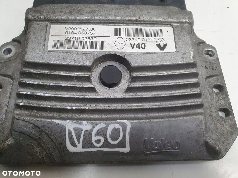 Renault Megane III 1.6 16V KOMPUTER SILNIKA Sterownik 237100131R V29005278A - 2