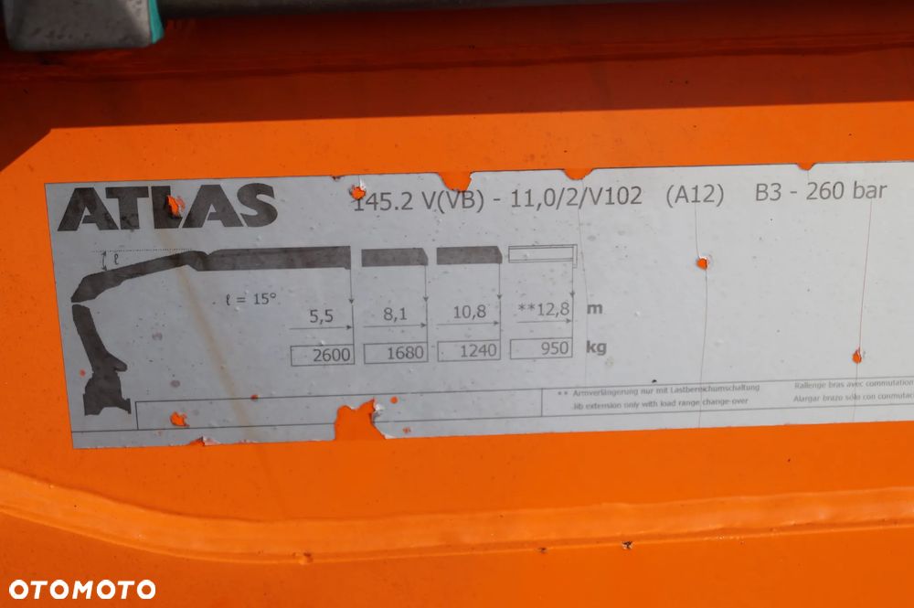 Scania G440 Euro 5 6x2 HDS Atlas 145.2 - 19