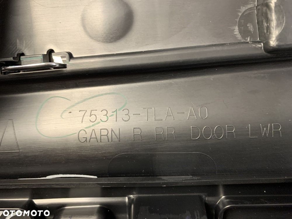 NOWA ORYGINALNA LISTWA DRZWI PRAWA TYLNA PRAWY TYŁ HONDA CRV V 5 18-26 75313-TLA-A01 - 6