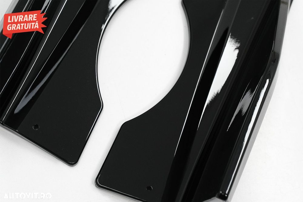 Pachet Exterior Aero BMW X5 G05 (2018-2022) M-Tech Black Knight Design Negru Lucio- livrare gratuita - 5