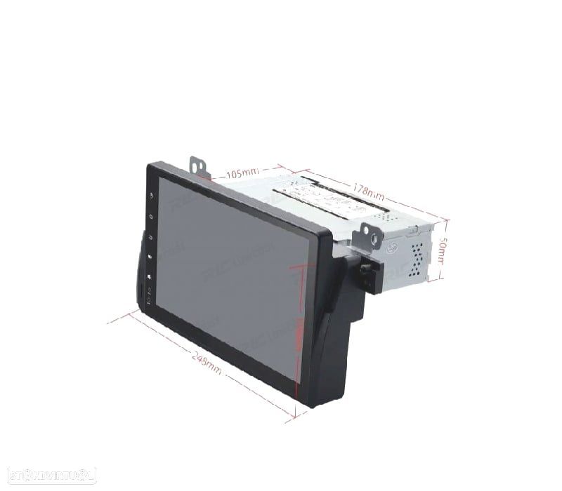 AUTO RÁDIO GPS ANDROID 13 PARA BMW E46 MG ZT ROVER 75 - 3