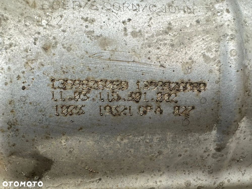 Katalizator Sonda Nox Boxer Jumper III Movano C 2021r 2.2 HDI Euro6 C922 1399826080 9820566180 - 5