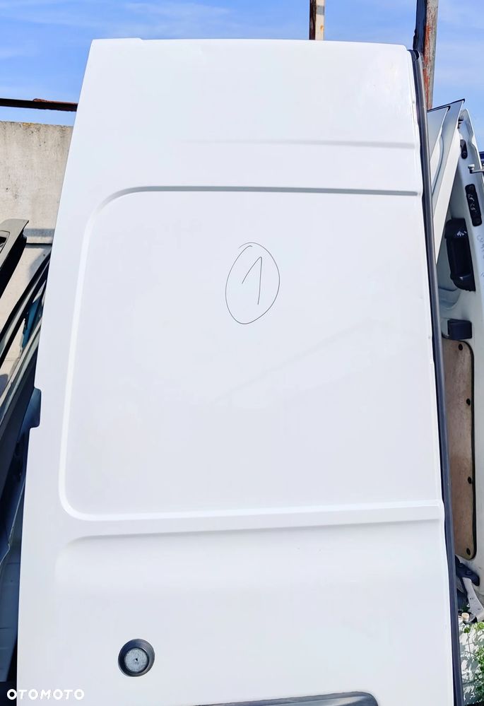 Drzwi LEWE BIAŁE Tył Tylne Wysokie H2 Renault Master Opel III 3 LIFT IV Movano 2010-2024 - 5