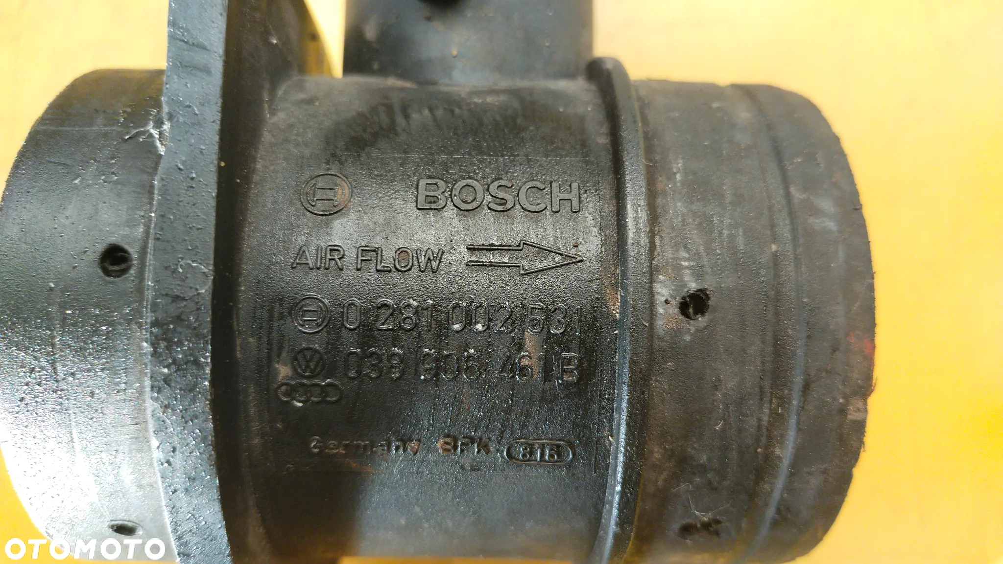 Volkswagen OE 0281002531 038906461B przepływomierz - 2