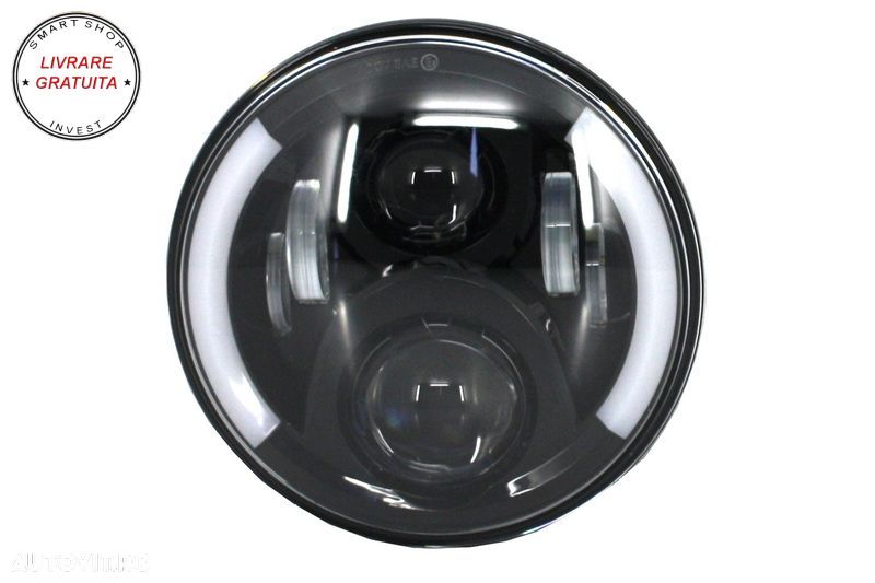 Faruri Full LED CREE Jeep Wrangler JK (2007-2017) Mercedes G-Class W463 (1989-2017- livrare gratuita - 2